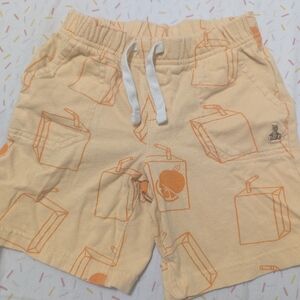 GAP Kids Orange Juice Box Print Shorts